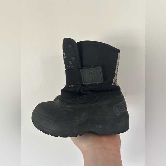 Stonz Starry Black Winter Boots Toddler Size 9 - Picture 4 of 9